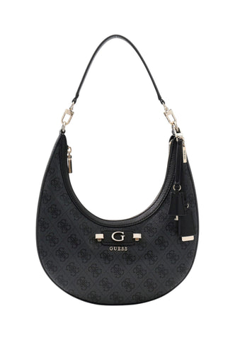 GUESS Borsa A Spalla Donna Nero Grigio HWSG9749010-AI27-CLO