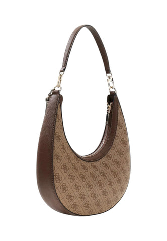 GUESS Borsa A Spalla Donna Beige Marrone HWSG9749010-AI27-LTL