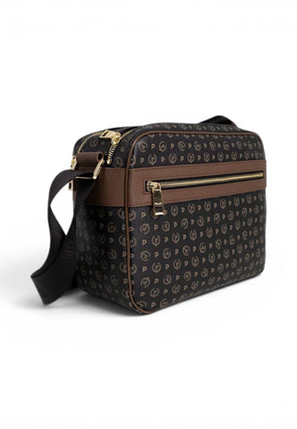 POLLINI Borsa Tracolla Donna Nero Marrone TE8402PP02Q1100D-AI27