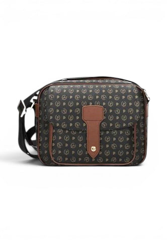 POLLINI Borsa Tracolla Donna Nero Marrone TE8448PP0AQ1100D-AI27