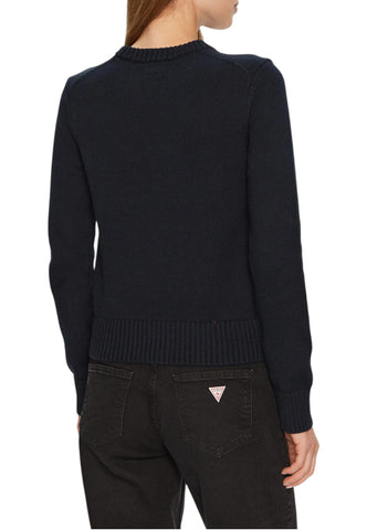 GUESS Maglione Donna Blu Bianco W4BR10Z3HM1-AI27-A71W