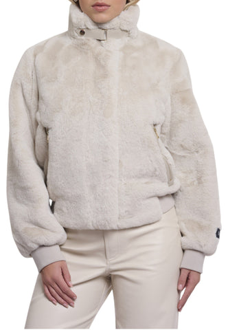 RINO & PELLE Giacca Pelliccia Donna Beige Ambra.7002611-AI27-Birch