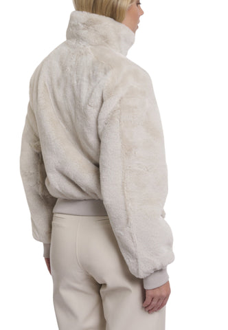 RINO & PELLE Giacca Pelliccia Donna Beige Ambra.7002611-AI27-Birch