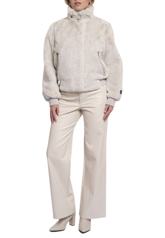 RINO & PELLE Giacca Pelliccia Donna Beige Ambra.7002611-AI27-Birch