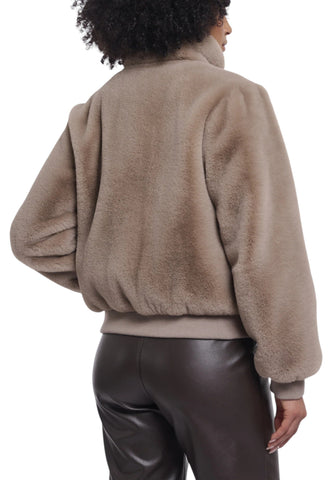 RINO & PELLE Giacca Pelliccia Donna Beige Ambra.7002611-AI27-Mochalatte