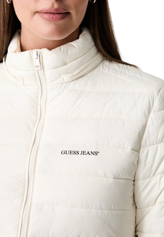 GUESS Giacca Piumino Donna Bianco W6YL09W2799-AI27-G053