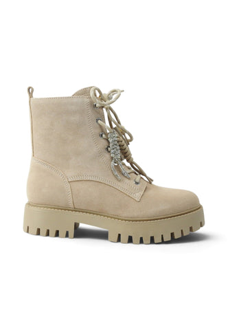GUESS Anfibi Stivaletti Donna Beige FLFFIZSUE10-AI27-NATU