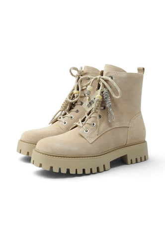 GUESS Anfibi Stivaletti Donna Beige FLFFIZSUE10-AI27-NATU
