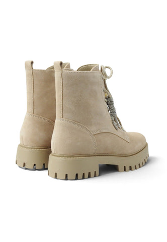 GUESS Anfibi Stivaletti Donna Beige FLFFIZSUE10-AI27-NATU
