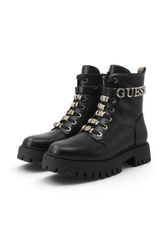 GUESS Anfibi Stivaletti Donna Nero FLFFICELE10-AI27-BLKBR