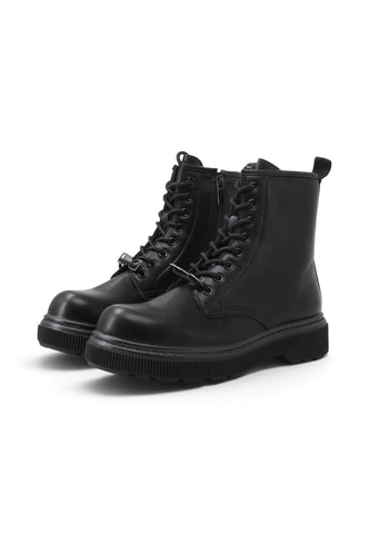 CAFE NOIR Stivaletti Anfibi Donna Nero C1FA9007-AI27-N001