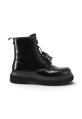CAFE NOIR Stivaletti Anfibi Donna Nero C1FA9205-AI27-N001