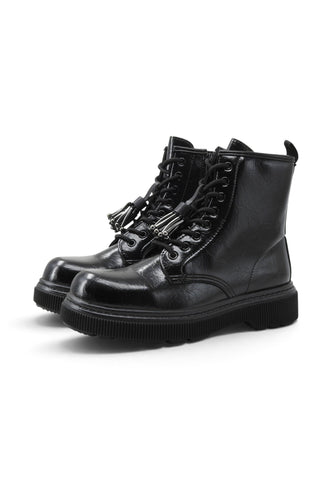 CAFE NOIR Stivaletti Anfibi Donna Nero C1FA9205-AI27-N001