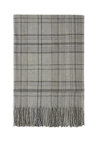 EMME MARELLA Sciarpa Donna Grigio Nero EMMSUPREMO-AI27-003
