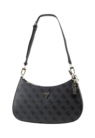 GUESS Borsa A Spalla Donna Nero Grigio HWBG9672180-AI27-CLO