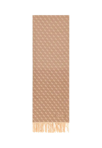 GUESS Sciarpa Donna Beige Bianco AW5663VIS03-AI27-TMU