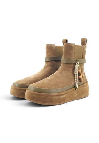 GIO+ Stivaletti Donna Beige ROSITA04 MT-AI27