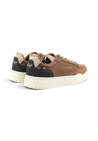 U.S. POLO ASSN: Sneakers Uomo Marrone Beige ELIA002-AI27-CUO