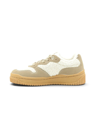 U.S. POLO ASSN. Sneakers Donna Beige Bianco AMBER001A-AI27-CRE-BEI01