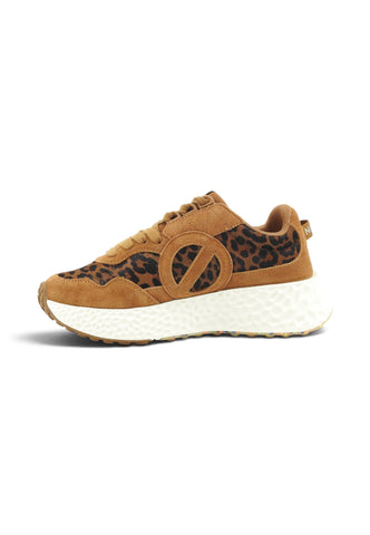 NO NAME Sneakers Donna Marrone Nero Animalier NNVEAQ04CA-AI27