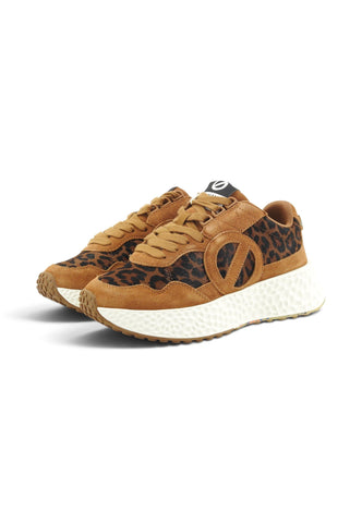 NO NAME Sneakers Donna Marrone Nero Animalier NNVEAQ04CA-AI27