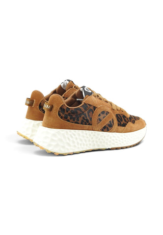 NO NAME Sneakers Donna Marrone Nero Animalier NNVEAQ04CA-AI27