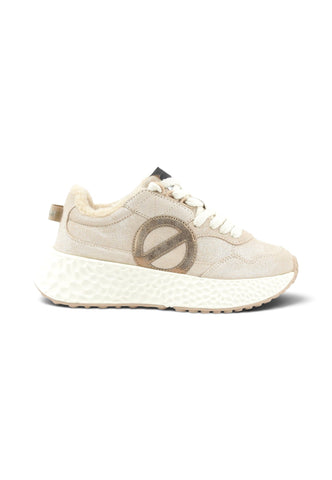 NO NAME Sneakers Donna Beige Glitter NNVECC04AJ-AI27