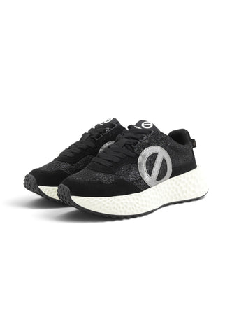NO NAME Sneakers Donna Nero Glitter NNVEN60415-AI27