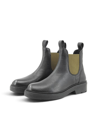 GEOX Stivaletti Donna Nero Verde D665GI00081-AI27-C0033