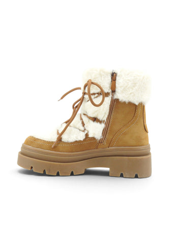 U.S. POLO ASSN. Stivaletti Donna Marrone Bianco SHONA005-AI27-LBR-LBE01