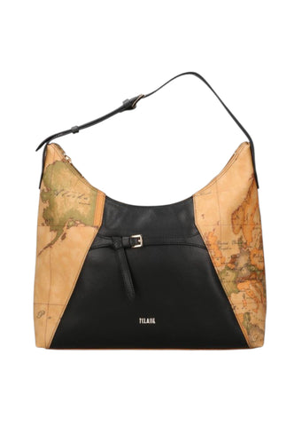 ALVIERO MARTINI Borsa A Spalla Donna Nero Beige LG09G654-AI27-0001