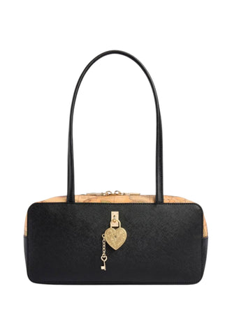 ALVIERO MARTINI Borsa A Spalla Donna Nero Beige LG37L407-AI27-0001