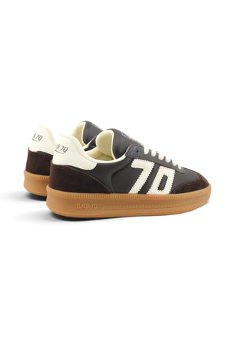 BACK70 Sneakers Donna Marrone Bianco 108027-000040-AI27