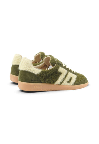 BACK70 Sneakers Donna Verde Beige 108051-000010-AI27