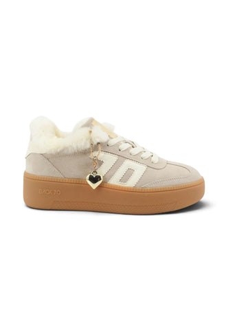 BACK70 Sneakers Donna Beige Bianco 108055-000001-AI27