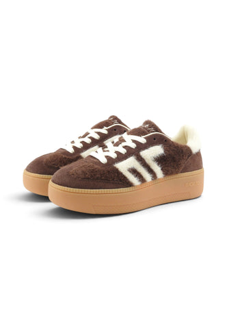 BACK70 Sneakers Donna Marrone Bianco 108055-000005-AI27
