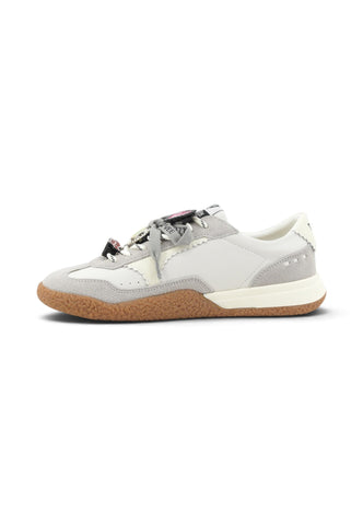 EMANUELE VEE Sneakers Donna Bianco Grigio 462P-103-140-P011CB-AI27-IVO
