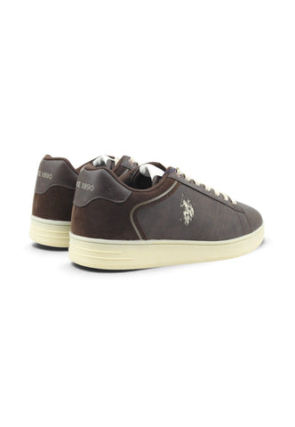 U.S. POLO ASSN. Sneakers Uomo Marrone ALPHA001-AI27-DBR001