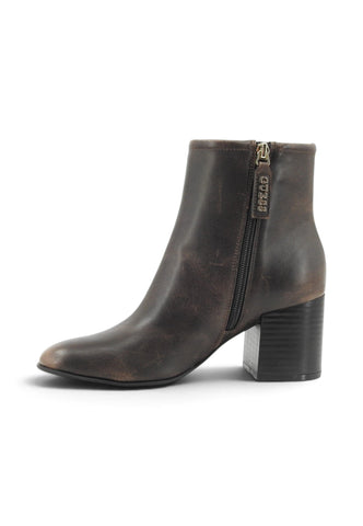 GUESS Stivaletti Tacco Donna Marrone FLFALELEA10-AI27-DBROW