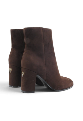 GUESS Stivaletti Tacco Donna Marrone FLFBERSUE10-AI27-BROWN