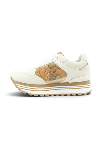 ALVIERO MARTINI Sneakers Donna Bianco Beige 25610289-AI27-A630