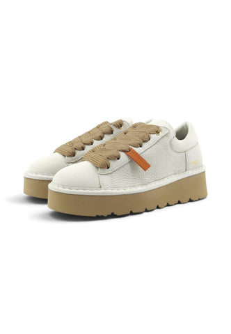 PAN CHIC Sneakers Donna Bianco Beige P003W019-0247B002-AI27