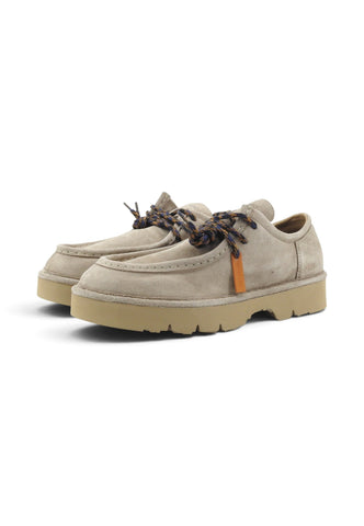 PAN CHIC Mocassini Stringati Uomo Beige P009M014-0242D013-AI27