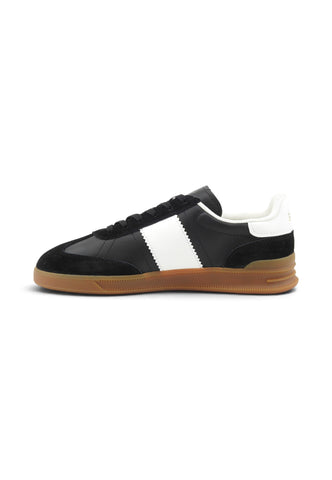POLO RALPH LAUREN Sneakers Uomo Nero Bianco 809956119001-AI27