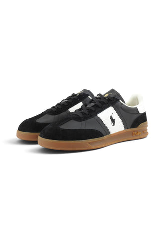 POLO RALPH LAUREN Sneakers Uomo Nero Bianco 809956119001-AI27