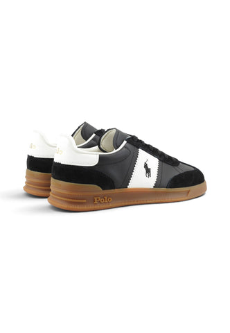 POLO RALPH LAUREN Sneakers Uomo Nero Bianco 809956119001-AI27
