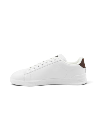 POLO RALPH LAUREN Sneakers Uomo Bianco Marrone 809P15745003-AI27