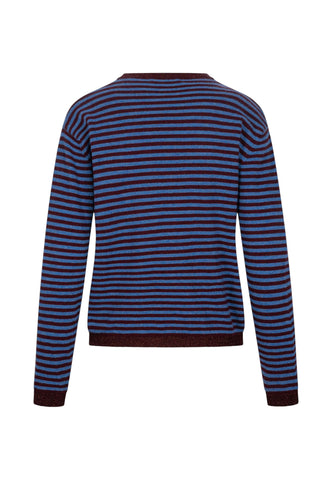 CAFE NOIR Maglione Donna Azzurro Bordeaux C7JM0379-AI27-V047