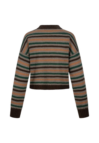 CAFE NOIR Maglione Donna Beige Verde Marrone C7JM0380-AI27-N061