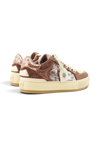 KURT GEIGER Sneakers Donna Marrone Animalier 9564335719-AI27